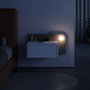 Hanah Home Dotta Blanco y Moca Claro con LED